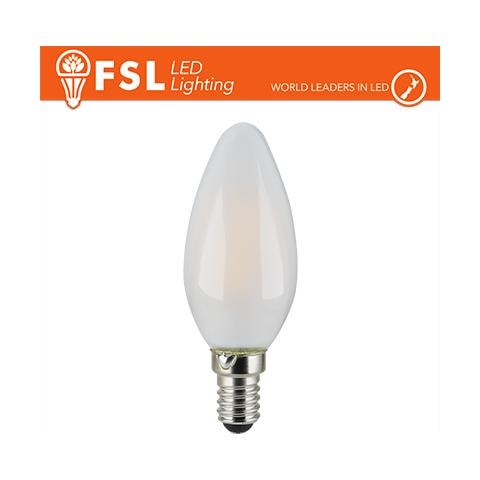 Lampada Filamento Opale Oliva - 7w 3000k E14 - Foto 1